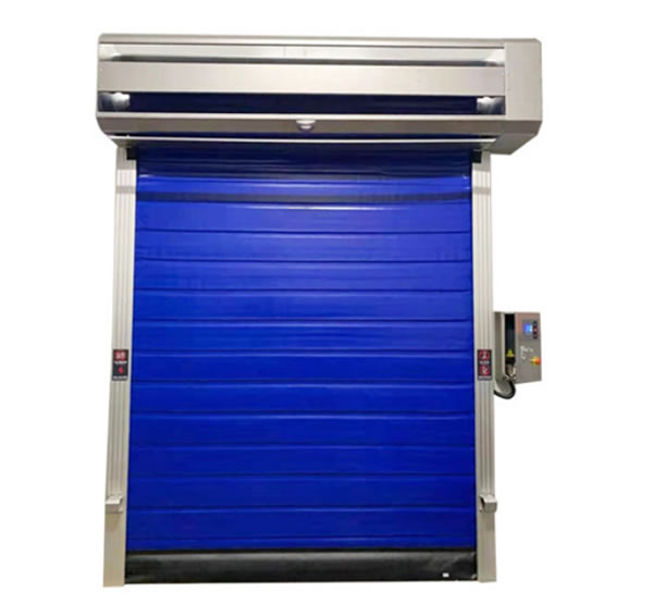 Low temperature cold storage quick door