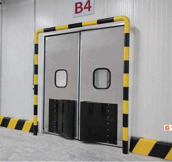 Anti collision free door